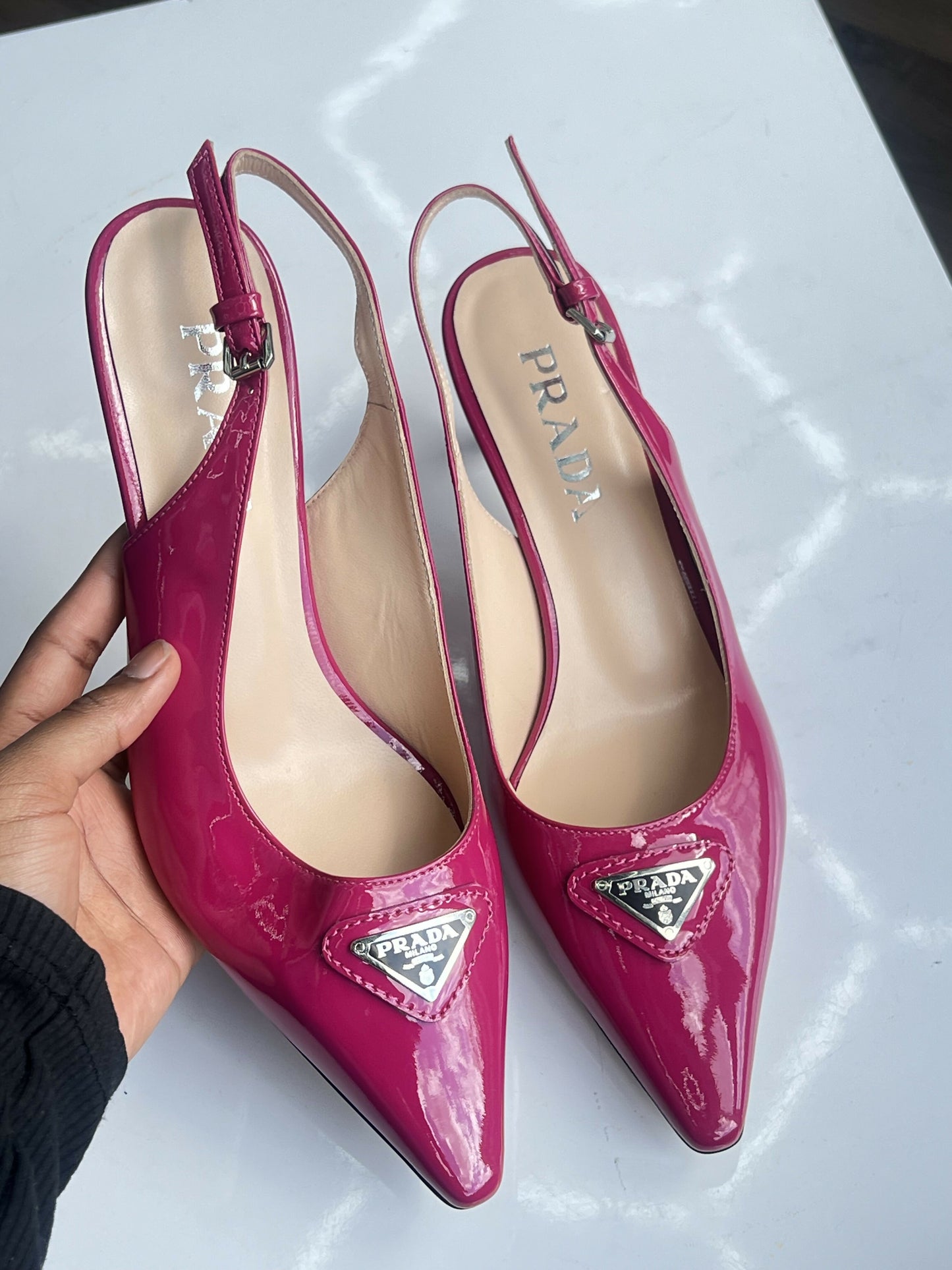Prada kitten heels