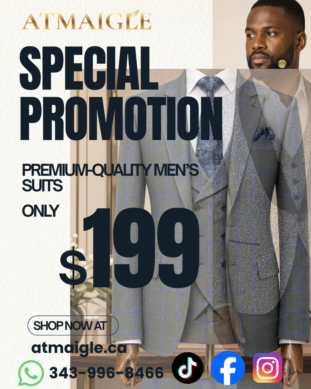 Men’s Suits Sale – Premium Suits for $199