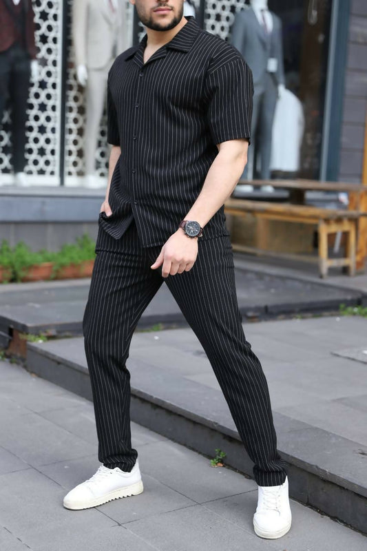 Men’s pinstripe 2-piece set