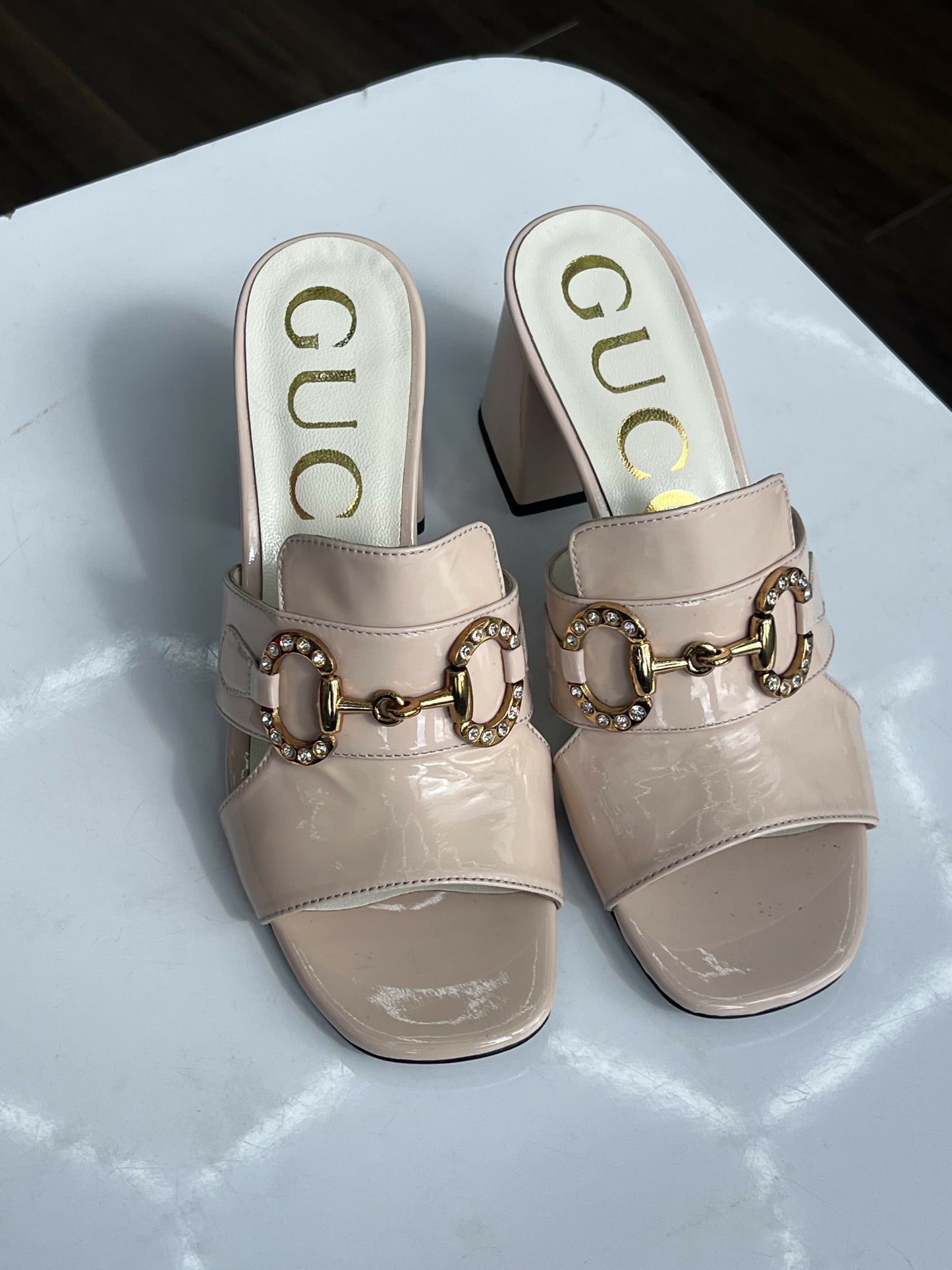 Gucci sandal heels
