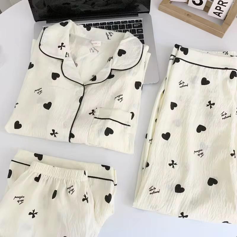 Three-piece Cartoon Bear Pajamas