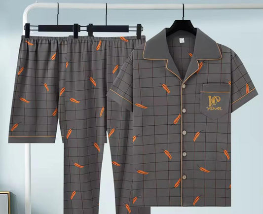 Pyjamas Supplier Men's Casual Three-Piece