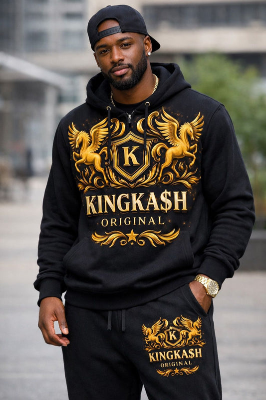 KINGKA$H ORIGINAL Set – Black & Gold